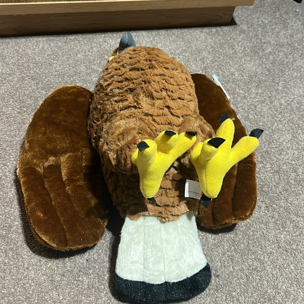 Golden eagle plush - Picture 5 of 6